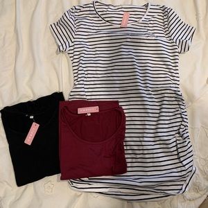 Maternity Shirt 3 Pack, NWT